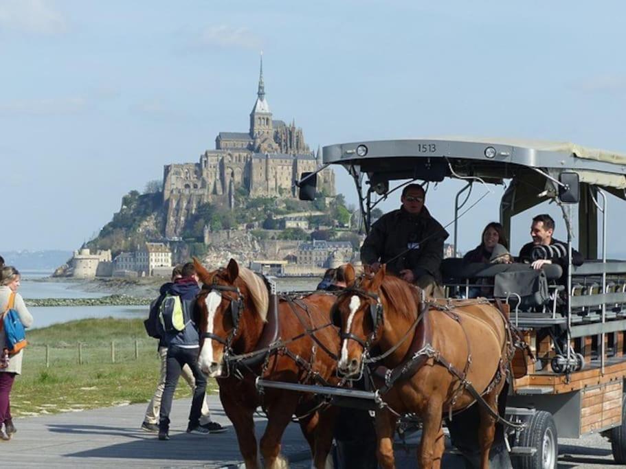 Maison Proche Du Mont Saint Michel 뽕또흑송 외부 사진